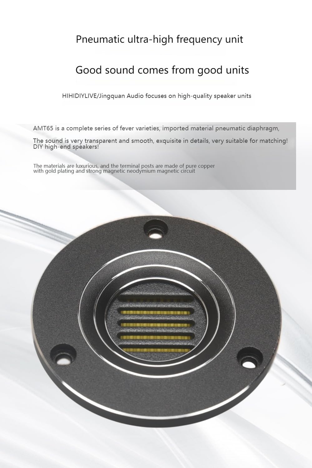 Amazon.co.jp: HIFIDIY LIVE 2個 HiFi 2.5インチ ツイータースピーカー